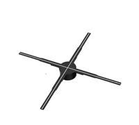 Projecteur de ventilateur hologramme HD 3D de 65 cm, panneau LED holographique, support de lecteur vidéo, affichage publicitaire