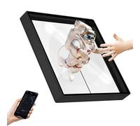 Projecteur de ventilateur holographique 3D, écran LED contrôlé par application WiFi pour publicité et expositions, vidéoprojecteur d'animation holographique pour magasin et bar