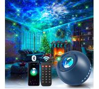 Projecteur de Voûte Céleste 15 Galaxies avec Bluetooth - Télécommande et Veilleuse - Cadeau pour Filles Femmes et Jeunes