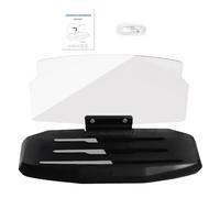 Projecteur d'écran de pare-brise - Porte-affichage du téléphone, support de navigation automobile | HD Visual Navigation Image Reflector, support d'écran en verre réglable, guide téléphonique du table