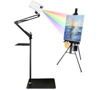 Projecteur d'esquisse intelligent avec télécommande et support, correction de déformation des bords, mise au point réglable, connectivité USB filaire et sans fil pour transfert d'images