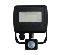 Dio - Projecteur + détecteur de mouvement étanche IP54 - 1600lm Noir G