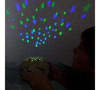 A Little Lovely Company – Veilleuse projecteur d'étoiles Dinosaures garçon kaki TU