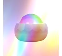 Projecteur d'étoiles galaxie - ABS 12 cm 12 x 12 x 10 cm | Veilleuse avec couleurs réglables, projection LED, décoration d'intérieur | Stylos à ongles | Stylos à ongles pour méditation intérieur ou