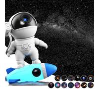 Projecteur d'étoiles planétarium, projecteur Syslux Galaxy pour chambre à coucher, projecteur spatial avec 13 disques galaxies remplaçables 4K remplaçables, rotation à 360 degrés, lumière du ciel