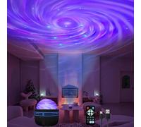 Projecteur d'étoiles pour chambre à coucher, veilleuse LED, projecteur de galaxie, projecteur de galaxie 5 V rechargeable par USB, lampe DMX Sound Active 7 modes pour décoration de chambre d'enfant