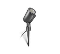 Steinel Projecteur LED extérieur Spot Garden N avec interrupteur crépusculaire et piquet, GU10, 7,86 W, 3000 K
