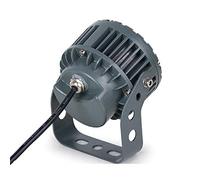 Projecteur d'extérieur Vintage 3W5W étanche IP67 en Aluminium et Verre trempé, Lampe de Projection pour Mur de bâtiment, Jardin, Arbre, Rond, LED COB, Panneau d'affichage Ultra Lumineux, pour ter