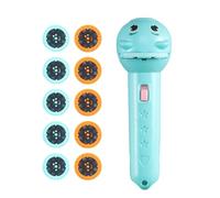 Projecteur d'histoire pour les tout-petits - Lampe de poche coulissante de dessin animé avec 80, brûleur de nuit visuel éducatif | Jouet de lampe de poche à motif pour - Apprentissage