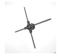 Projecteur d'hologramme 3D 56CM, 2000x672 HD, lecteur de lampe holographique, Wifi, publicité à distance, affichage en temps réel