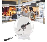 Projecteur d'hologramme 3D, Batterie WiFi 160 MAh, Ventilateur d'hologramme 3D, œil Nu pour Supermarchés