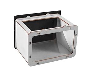 Projecteur D'hologramme | Cinéma Holographique 3D - Petit Kit De Cinéma Maison Avec Support De Téléphone Pour Un Divertissement Immersif | Diy Mobile Crée Des Expériences Personnelles Visuelles Époust