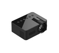 Projecteur Domestique YT100 Projecteur Portable CinéMa Maison Projecteur Multifonction Sans Fil pour TéLéPhone Portable