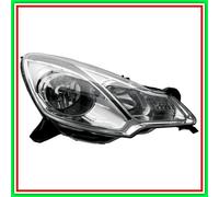 Projecteur droit électrique H1-H7 avec moteur noir Citroen C3-(Année 2013-2016)