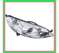 Projecteur droit électrique H1-H7 avec moteur Peugeot 407-(Année 2004-2007)