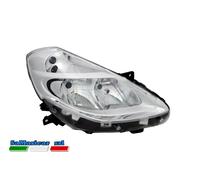 Projecteur Droit Électrique Pour Renault Clio 09/2009- Châssis Chromé