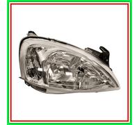 Projecteur droit électrique sans moteur H1-H7-Version Valeo Opel Corsa C-(Année