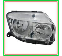 Projecteur droit H1-H7 électrique sans moteur chromé Dacia Duster- (année 2010-2