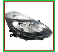 Projecteur droit H7-H7 électrique sans moteur-Noir Renault Clio-(Année 2009-2012