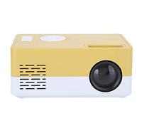 Projecteur Ector1080pProjecteur Pleine Haute DéfinitionProjecteur PortableCinéma Maison Intelligent,Projecteur LED Haute Définition 1080p Smart Home Cinema Jaune e 100-240VUS