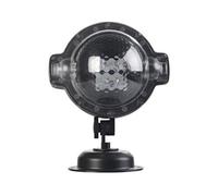 Projecteur effet chute de neige à LED blanches & multicolores
