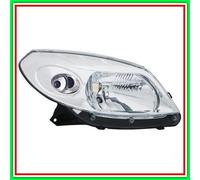 Projecteur électrique chromé gauche H4 avec moteur avec câbles Dacia...