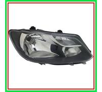 Projecteur électrique droit H4 avec moteur-bord chromé-version Hella Vw Caddy-