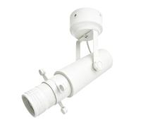 Projecteur en forme d'ouverture réglable à led, bureau au plafond ou lampe d'appoint murale, spot pour exposition de galerie d'art musée de concert art directionnel(Blanc-L-30W,Lumière neutre-4000K)