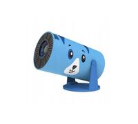 Projecteur Enfant Kiano Kid Bleu Android 11 HD 720p WiFi Bluetooth Rotation 230° HDMI USB