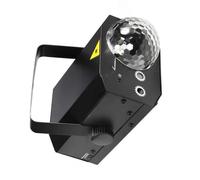 Projecteur et boule disco, jeux de lumières multiples, effet laser, contrôle sonore, éclairage LED de scène, flash, projection, pour fêtes, discothèques, karaokés, bars, télécommande, récompense alime