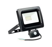 Luminea Projecteur étanche à LED 30 W / 2400 lm / blanc chaud avec capteur