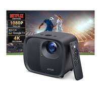 Projecteur ETOE E3 Pro - 600 ANSI, 1080p natif, décodage 4K, mise au point automatique et correction trapézoïdale, Wi-Fi double bande et audio 20 W - Prise UE