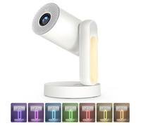 Projecteur ETOE Starfish Avec Android TV 11.0 Netflix intégré Dolby Digital Lumière nocturne tactile Rotation à 140° 300 ANSI Décodage 4K Blanc