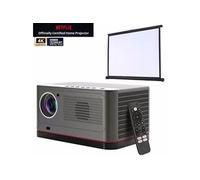 Projecteur ETOE Whale Pro Certifié Netflix et Android TV Projecteur 1500 ANSI 1080p natif Décodage 4K Mise au point automatique et correction