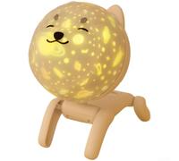 Projecteur Étoilé Robot Chien Rotation 360° Projecteur Étoilé(white) | Rotation 360°, projection claire, effet céleste, design robot chien, ambiance onirique