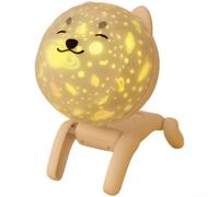 Projecteur Étoiles Chien Robot Rotatif 360° Veilleuse(white)