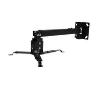 Projecteur Extensible Support de Plafond de projecteur de Couleur Noire, Support de Toit réglable de 43 à 65cm for Support Mural LED DLP LCD Support Mural pour projecteur