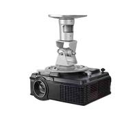 Projecteur Extensible Support de Plafond de Projection Rotatif for Bureau et Maison, Support de projecteur en Alliage d'aluminium, Cintre de Suspension Support Mural pour projecteur(Silver)