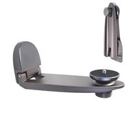 Projecteur Extensible Support de projecteur en métal, Support de Chevet Mural, Petit projecteur, Support Universel Support Mural pour projecteur(Grigio)