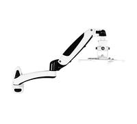 Projecteur Extensible Support de projecteur Mural Universel à Ressort à gaz, DL-PR03W, Mouvement Complet, 2-7kg, avec Plateau à Crochet et vis de 1/4 Pouces Support Mural pour projecteur(B)