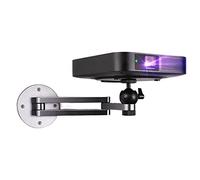 Projecteur extensible Support de projecteur robuste en alliage d'aluminium, support mural for articles universels avec trou de vis de 1/4 de pouce, capacité de chargement de 10Kg Support mural pour pr