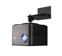 Projecteur Extensible Support Mural Simple en Alliage d'aluminium, for Salle d'étude, Salle de conférence, Support de projecteur, Charge maximale 8kg Support Mural pour projecteur(Noir)