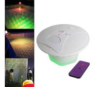 Projecteur extérieur à LED rouges et vertes étanche