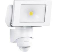 Steinel Projecteur LED extérieur LS 150 S blanc avec détecteur de mouvement 240° 12 m, 4000 K, 14,7 W, pour jardin, garage