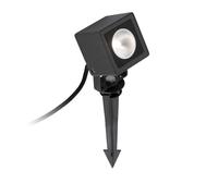 Projecteur extérieur LED 7W SOBEK - FARO - Noir - Contemporain - 80x70x330x0mm