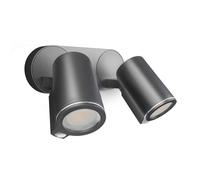 Projecteur extérieur LED avec détecteur STEINEL Spot DUO Sensor 2x7W 3000K IP44 GU10 - Anthracite