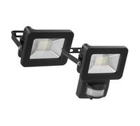 Goobay Projecteur LED 53881 avec détecteur de mouvement extérieur 30W blanc neutre IP44 2550 lm Noir