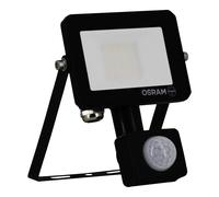 Projecteur Extérieur LED Noir OSRAM 6500K, Capteur, IP65, 10cm, Spot Jardin
