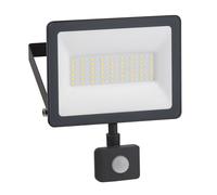 Projecteur extérieur noir Schneider Electric Mureva avec détecteur 4000K IP44 30W 2000lm
