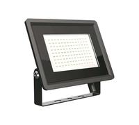 Projecteur F-Class 100 W SMD, 6500 K, avec corps noir élégant, idéal pour éclairer de grands espaces avec une lumière vive et efficace. Parfait pour l'extérieur et les événements.